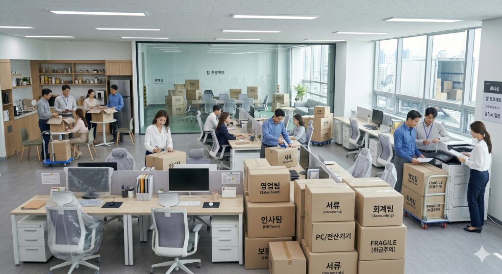 사무실이사 절차 A to Z 계약부터 완료까지