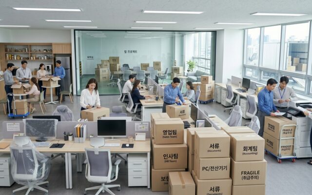 사무실이사 절차 A to Z 계약부터 완료까지